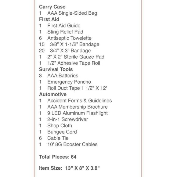 Emergency Road Kit - Premium - Picture 8 of 9